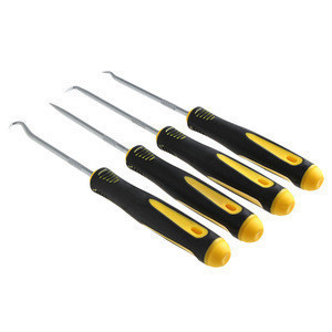 4Pcs/Set Durable Car Hook Oil Seal O-Ring Seal Remover Pick Set Craft Hand Tools