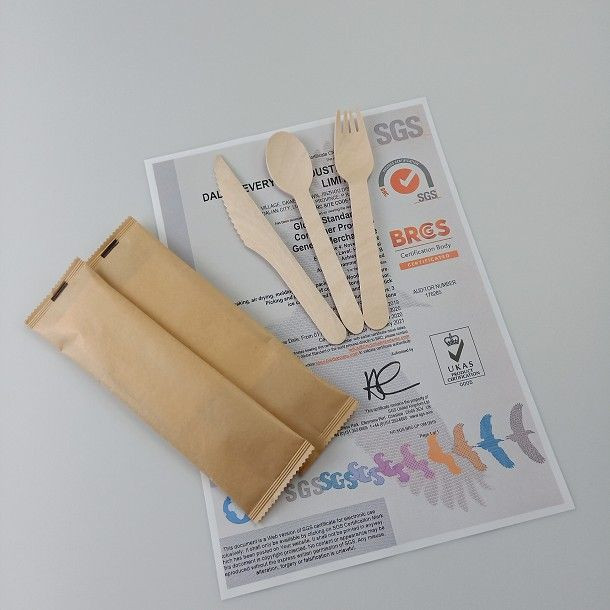 disposable wooden cutlery