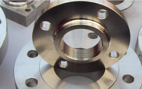 Titanium flange