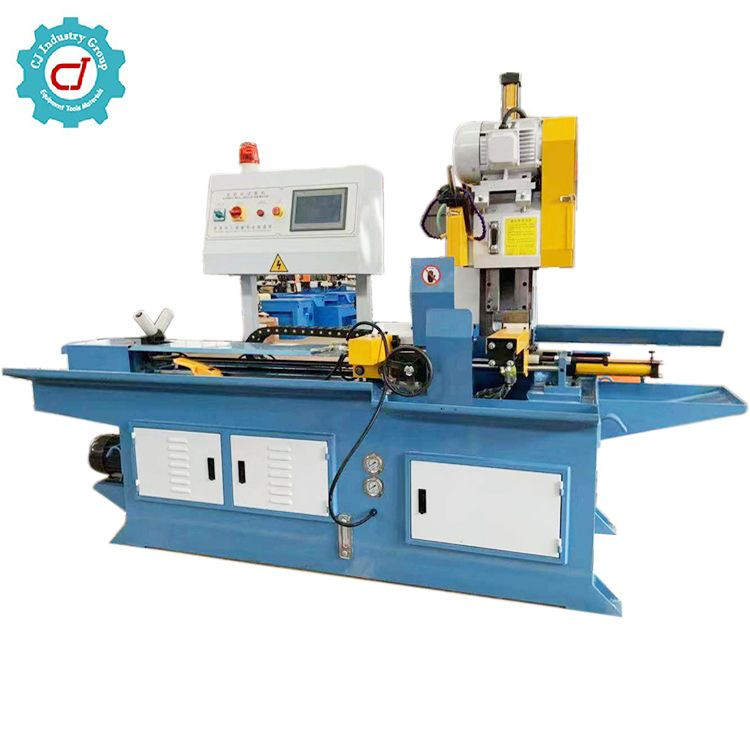 CNC Tube Cutting Hydraulic Round Bar Cutting Machine Automatic Pipe Cutter Steel Tube Pipe Cutting Machine