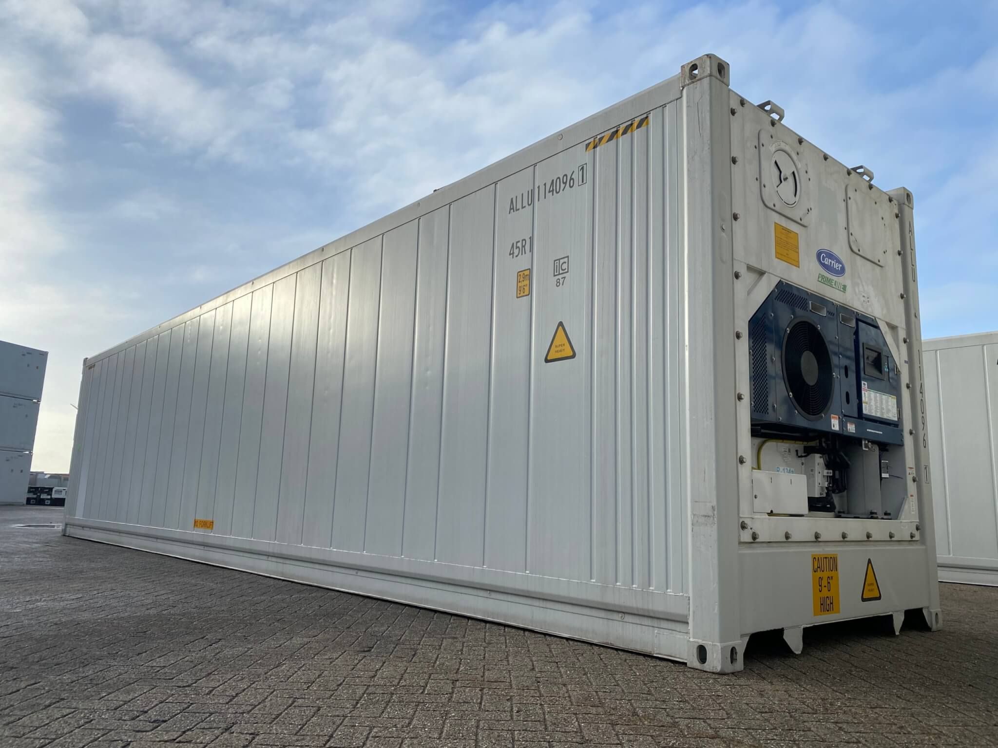 Certified Reefer Shipping Container 20FT