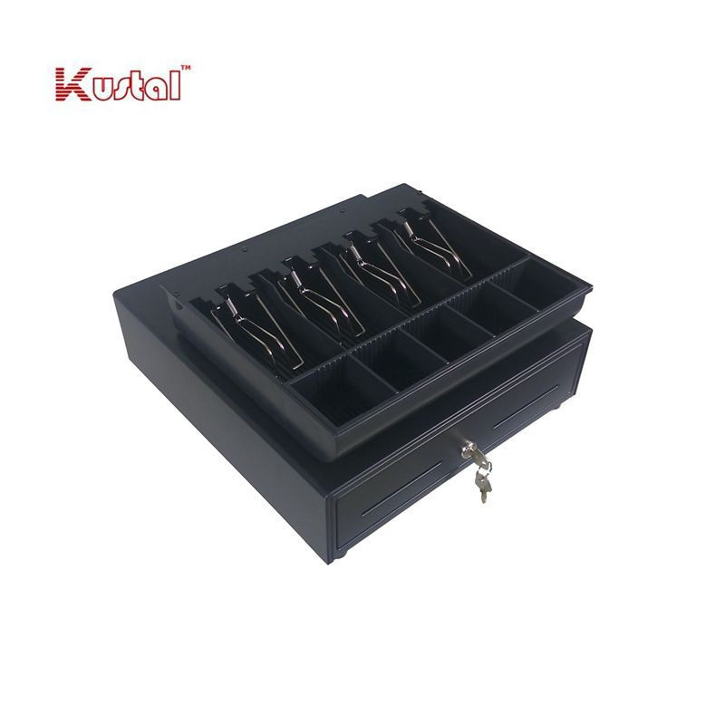 13 inch Point of Sale Black Mini Cash Drawer