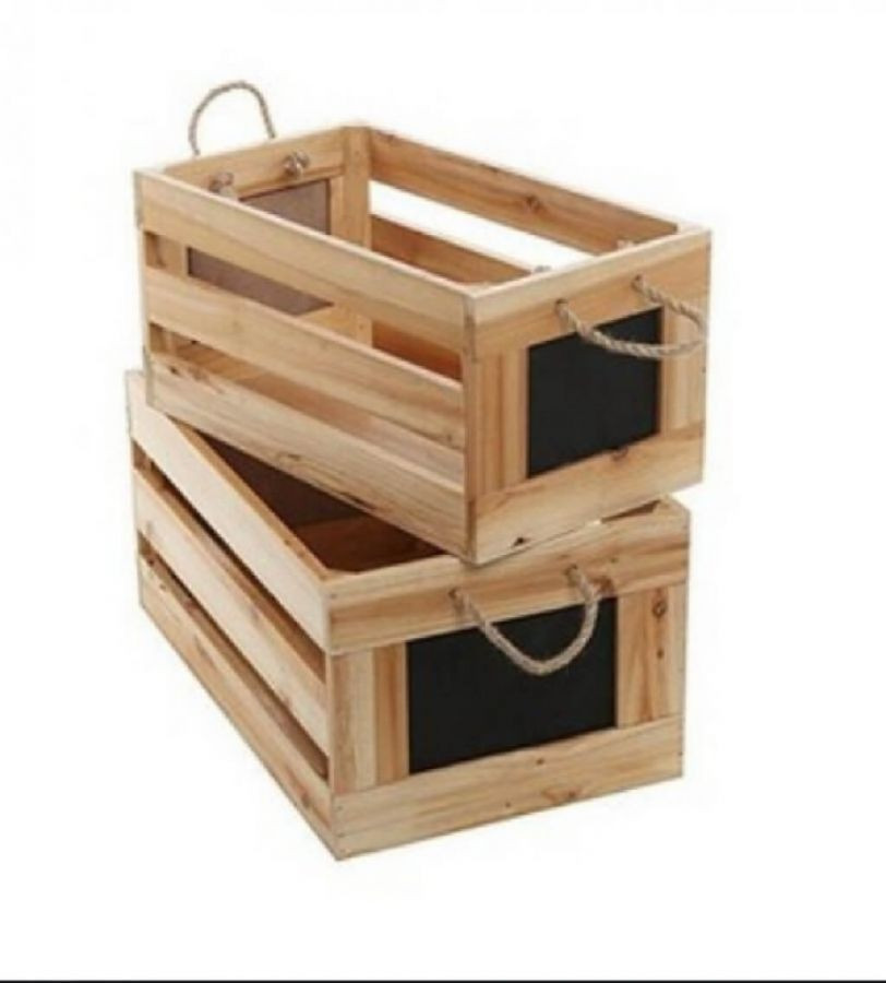 Wooden Crates to ensure getting more spaces in your storage