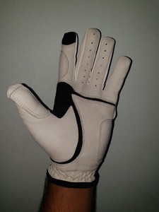 Custom Printed heated waterproof Golf Gloves cabretta leather cowhide leather customized golf gloves