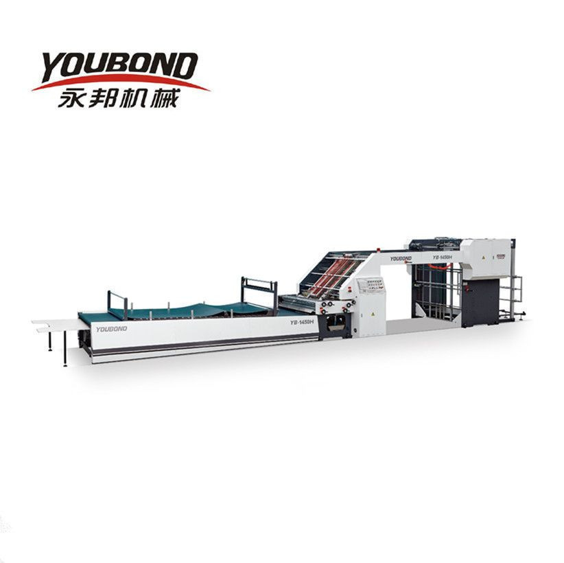 Servo type high speed Flute Laminating Machine