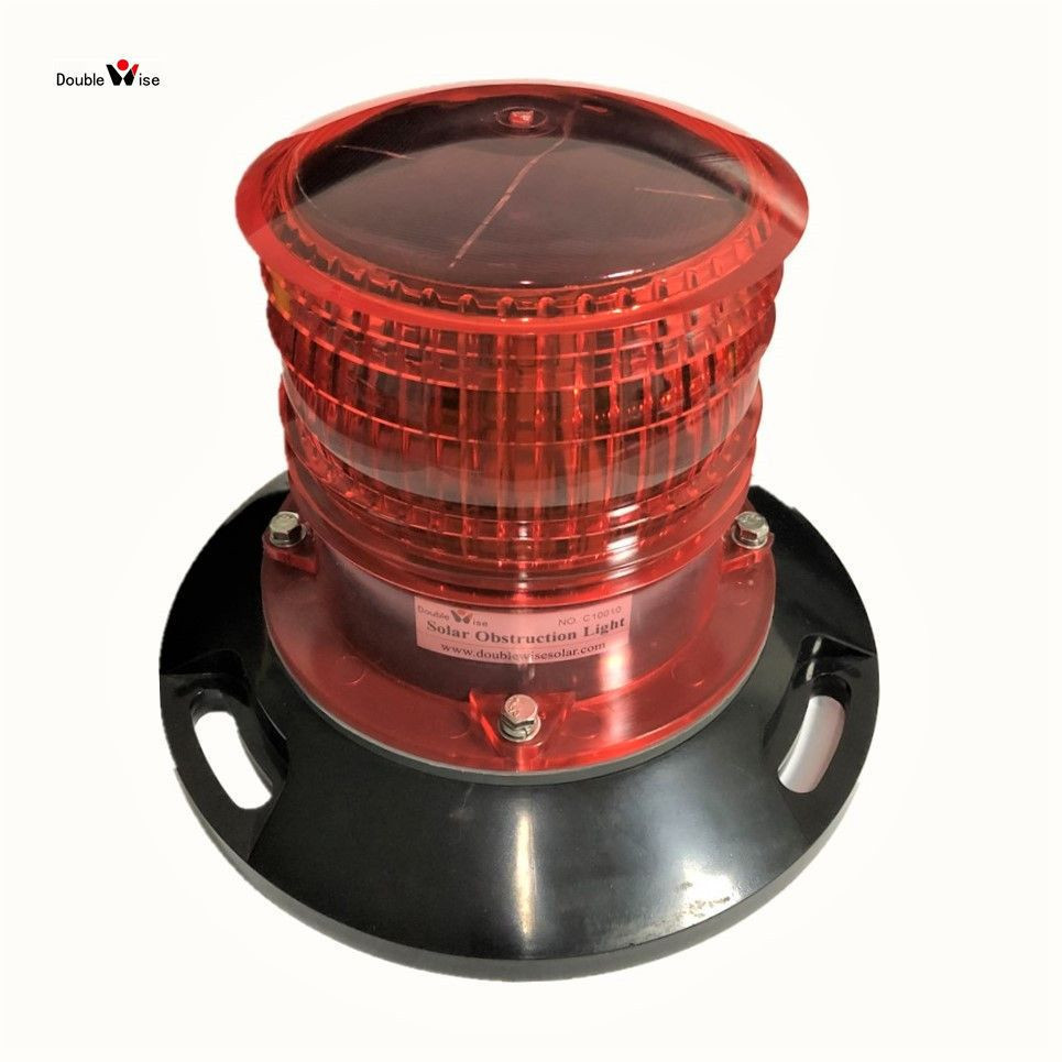 Doublewise FAA L810 Led Tower Aviation Obstruction Solar Aircraft Obstacle light