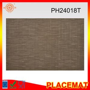 bamboo textile pvc mat hotel/office floor eco--friendly mat