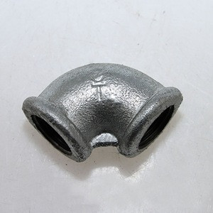 hot dip galvanized malleable iron elbow plumbing pipe fitting