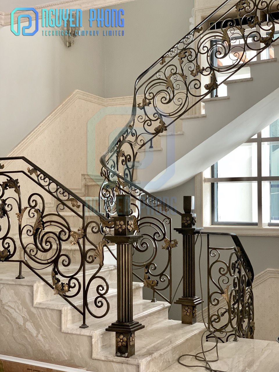 Best Supplier Of Wrought Iron Indoor Railing For Staircases
