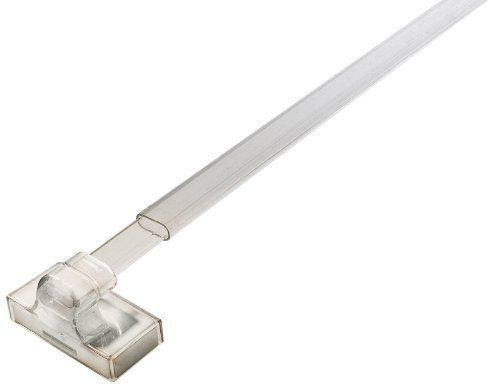 MMagnetic Rod with Adhesive Option,  Clear, extends from 25-inch to 44-inch