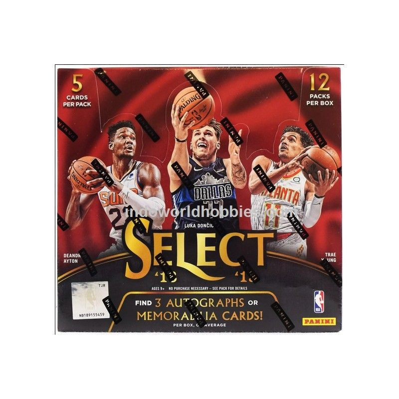 2018/19 PANINI SELECT BASKETBALL HOBBY BOX