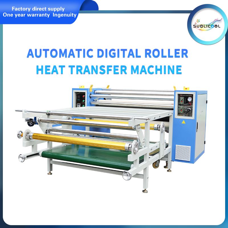 Large Format Roller Sublimation Heat Transfer Machine for T-Shirt Printing