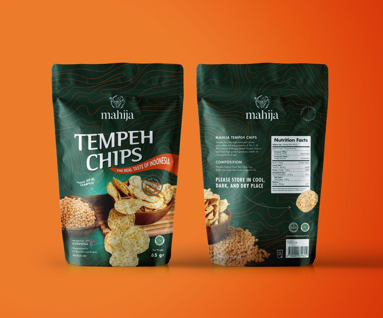 Mahija Tempeh Chips