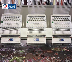 15 needles multi heads computer embroidery machine with tajima parts price in India