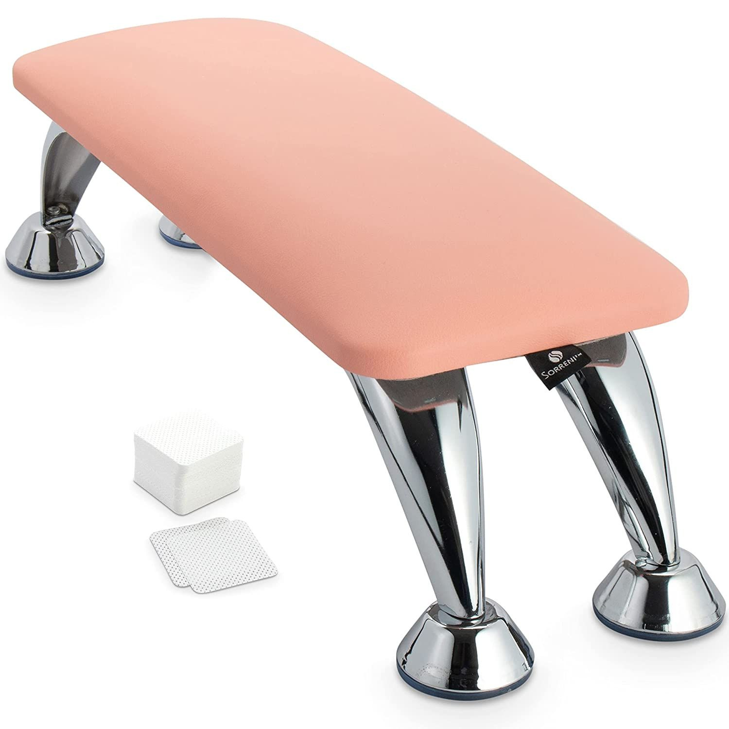 Nail Arm Rest, Microfiber Leather Arm Rest Nail Cushion for Fingernails and Toenails