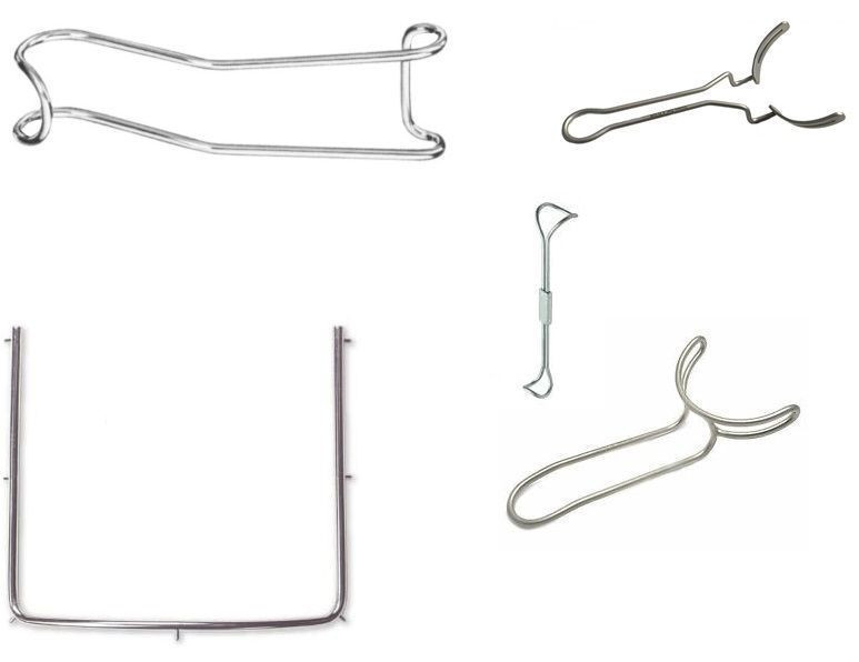 Cheek & Lip Retractor set of 5 , Item Code, AC-DCR-20011