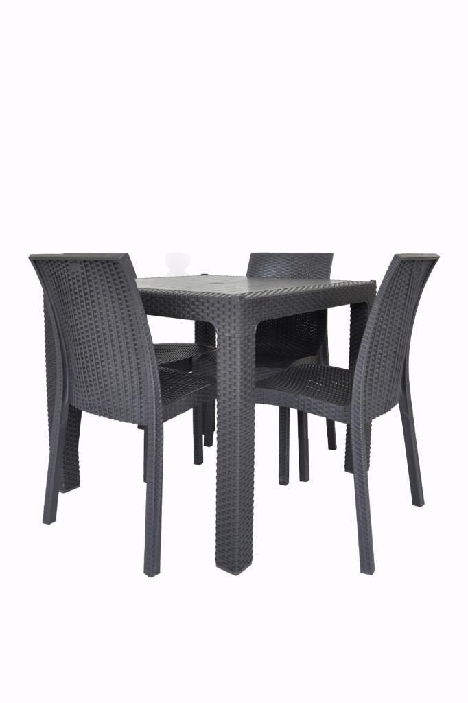 Garden Furniture Plastic Set