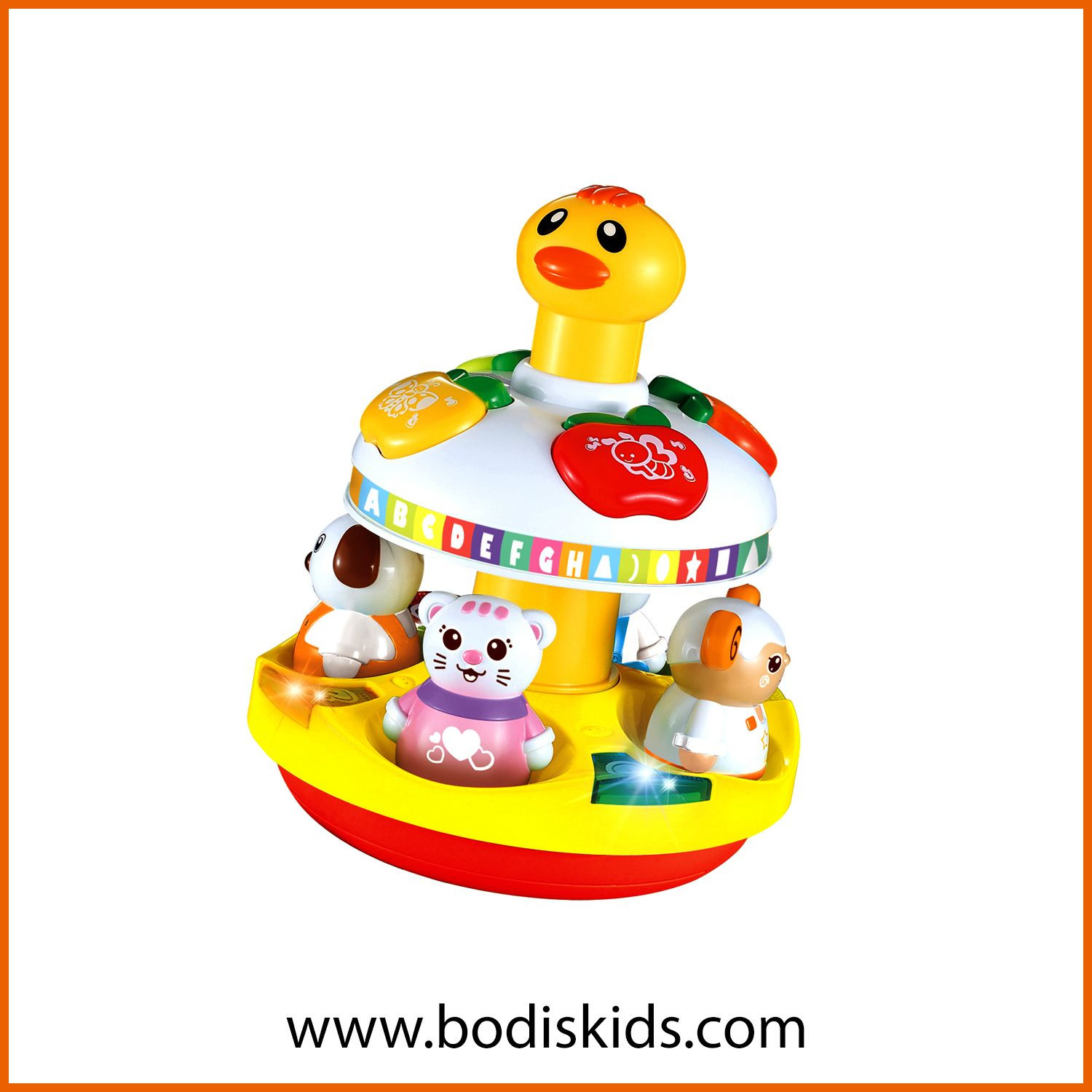 Amusement Park Children's Animal Music Initiation Toy