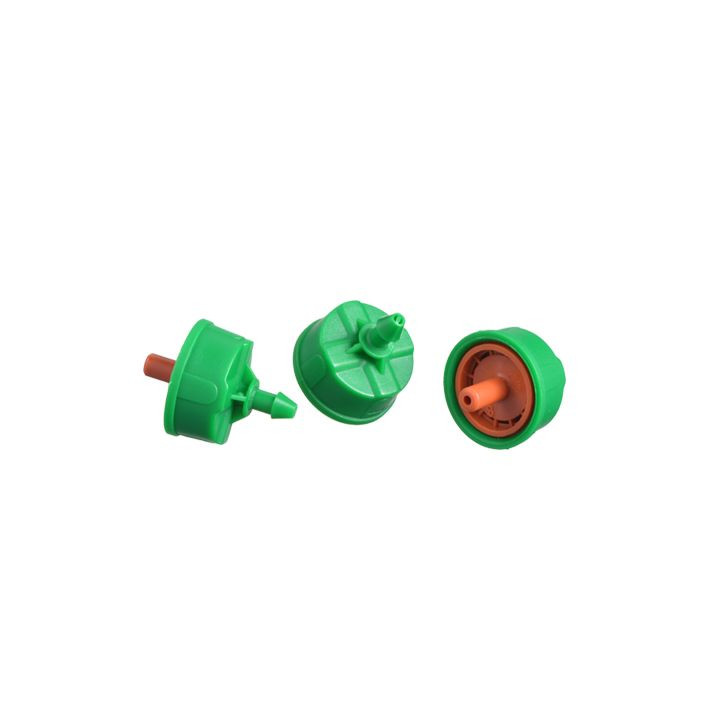 8L/H Online Irrigation Dripper with Barb Outlet On line PC Drip Emitters For Drip Irrigation