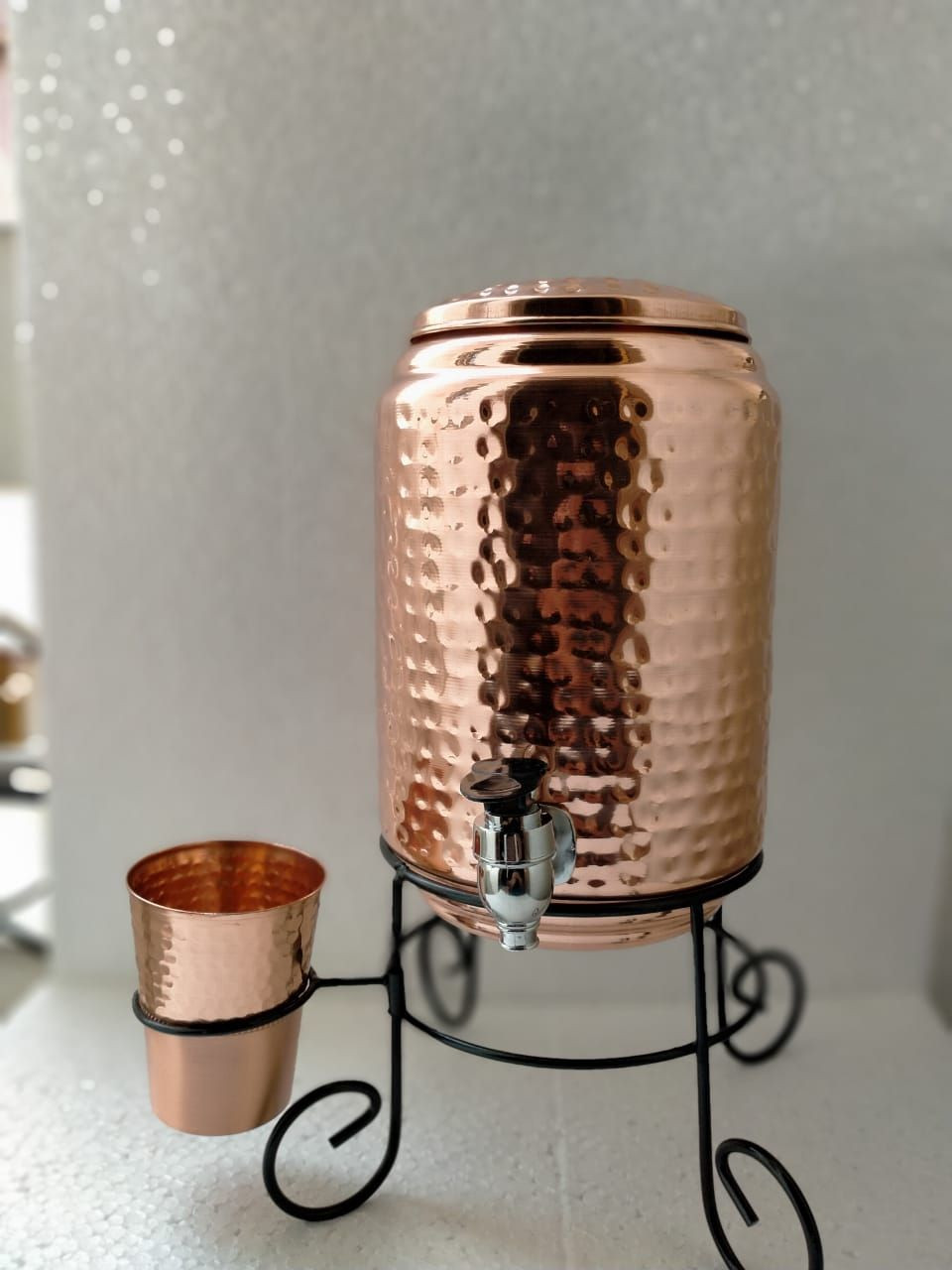 copper water bottle