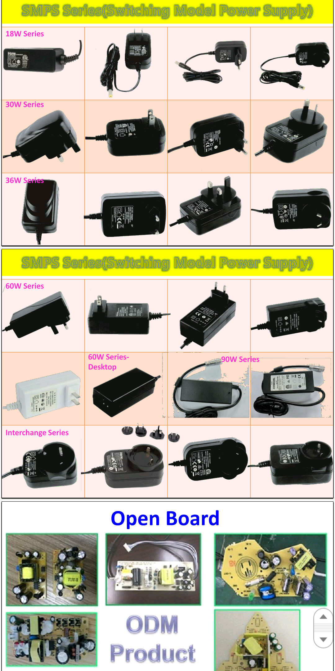 Switching Power Supply, LED Driver / LED Intelligent Driver, Dimming, Sensors/ Transformer