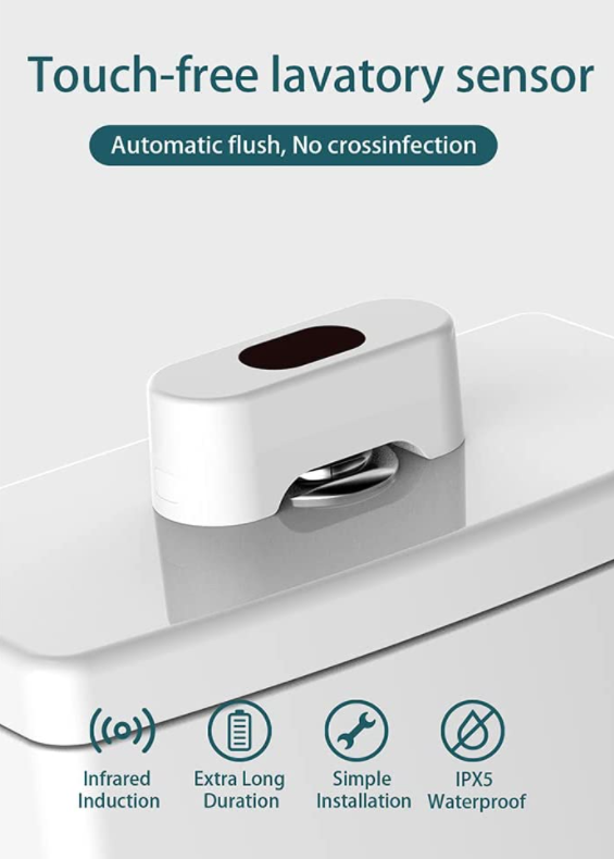 Touchless Toilet Flush