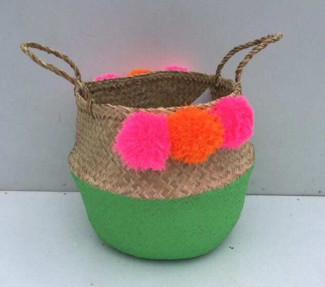 seagrass belly basket whatsapp 84587176063