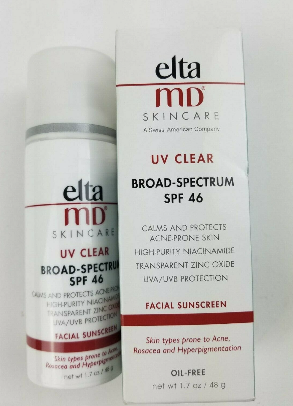 EltaMD UV Clear Facial Sunscreen Broad-Spectrum SPF 46