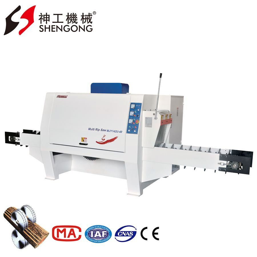 Round Log Multi RIp Saw Machine