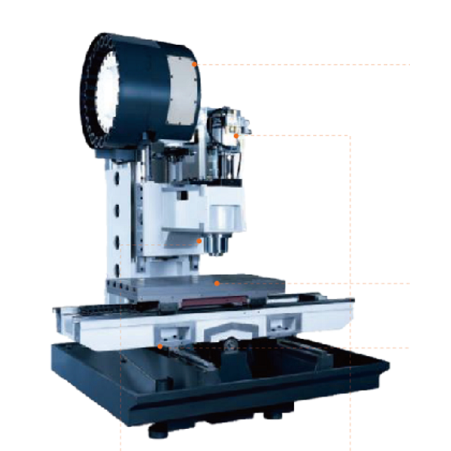 SVM850 high precision multifunctional vertical machinery center cnc tool machine milling machine