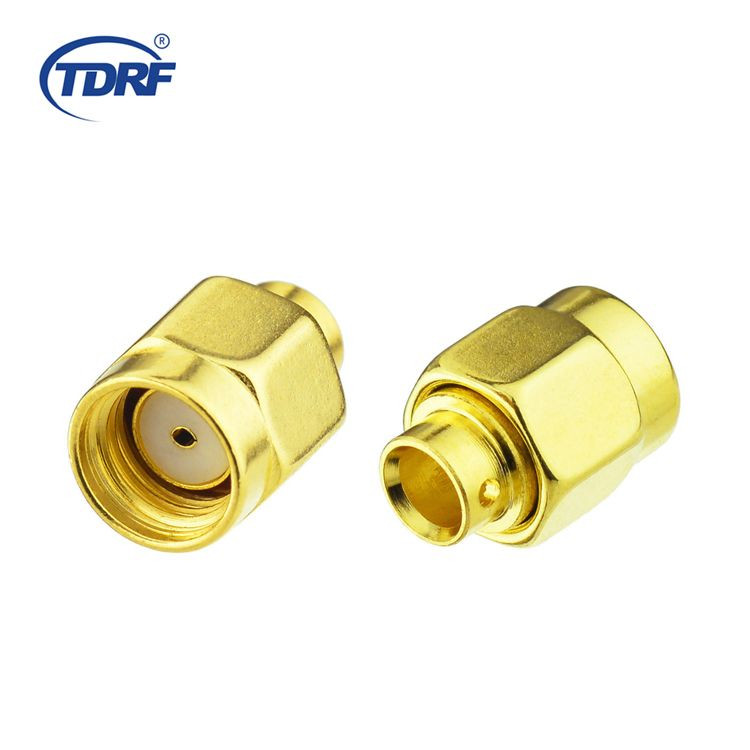SMA male connector solder tyoe for .085 .141 cable